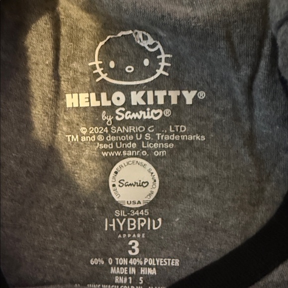 Hello Kitty Ringer Tee - Picture 2 of 5
